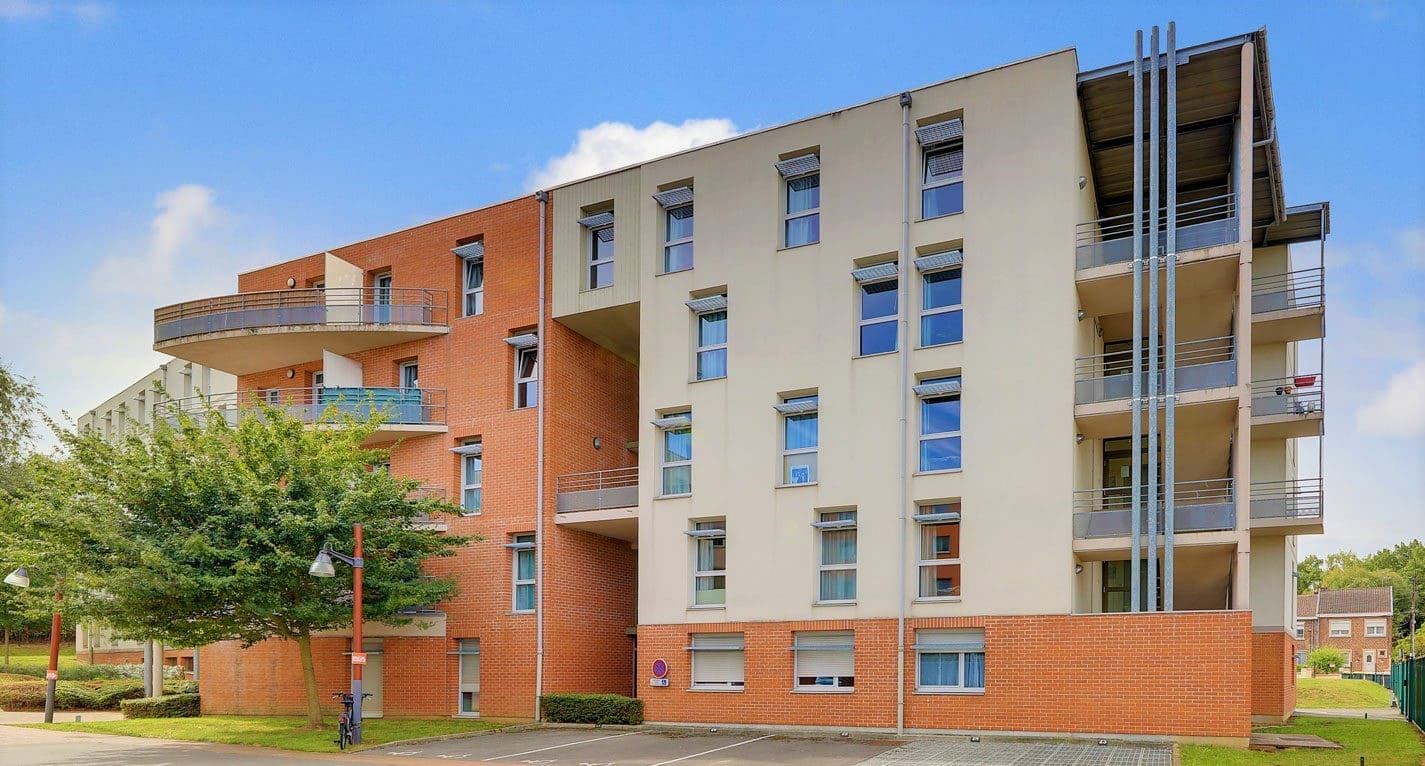 City Études une résidence étudiante à acheter et exploitée par Logifac (OHLE) à Valenciennes