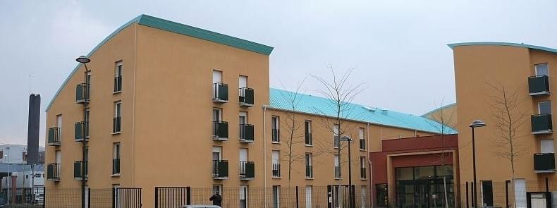 André Désilles une résidence étudiante exploitée par Les Estudines (Réside études) à Villetaneuse, 