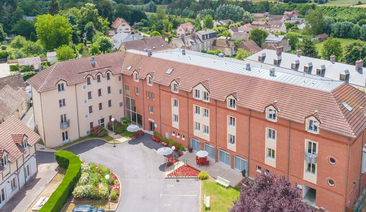 Les Jardins de la Tour un Ehpad exploité par DomusVi à Trie-Château 
