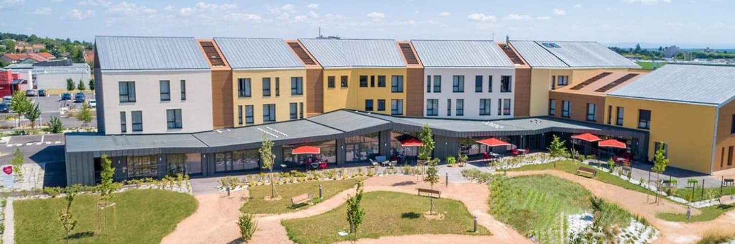 Marius Lacrouze un Ehpad exploité par DomusVi à Charnay-Lès-Mâcon 
