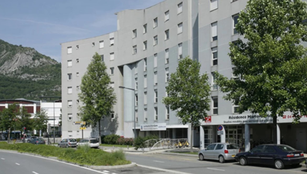Marie Curie une résidence étudiante exploitée par Les Estudines (Réside études) à Grenoble, 