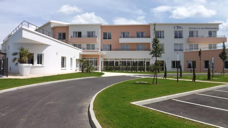 Les Marronniers un Ehpad exploité par Orpea à Boussy-Saint-Antoine