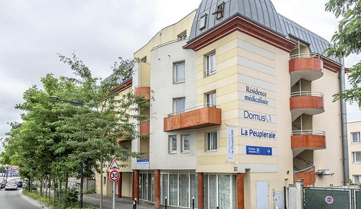 La Peupleraie un Ehpad exploité par DomusVi à Pierrefitte-Sur-Seine 