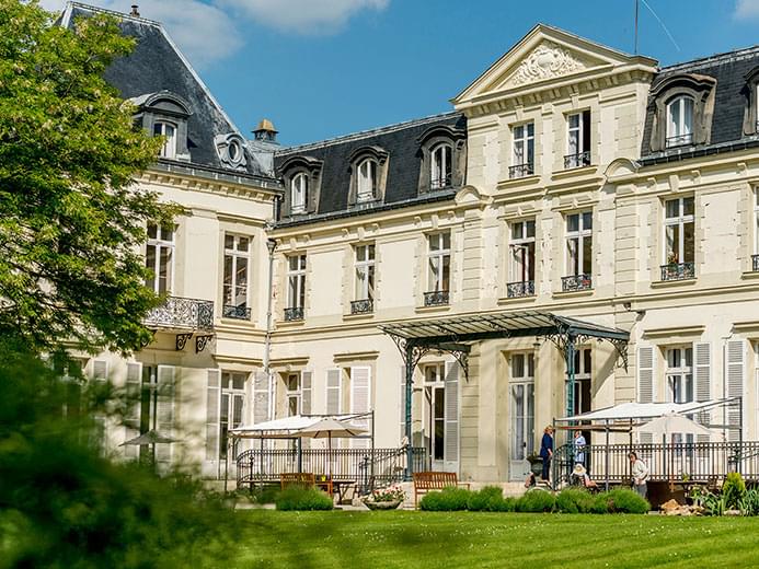 Le Château de Seine-Port un Ehpad exploité par DomusVi à Seine-Port