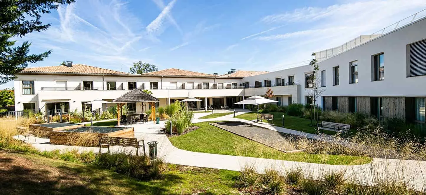 Villa de Valrose un Ehpad exploité par LNA Santé à Latresne