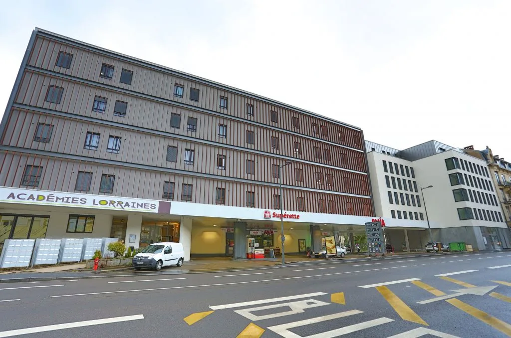 Les Académies Lorraines une résidence étudiante exploitée par Logifac (OHLE) à Nancy, 