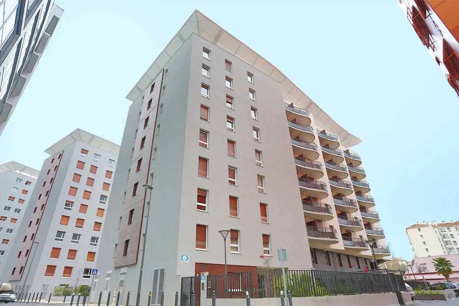 Les Académies du Vélodrome une résidence étudiante exploitée par Logifac (OHLE) à Marseille, 