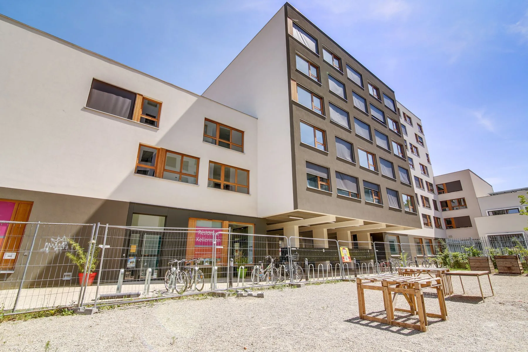 Kellermann une résidence étudiante exploitée par Logifac (OHLE) à Strasbourg, 