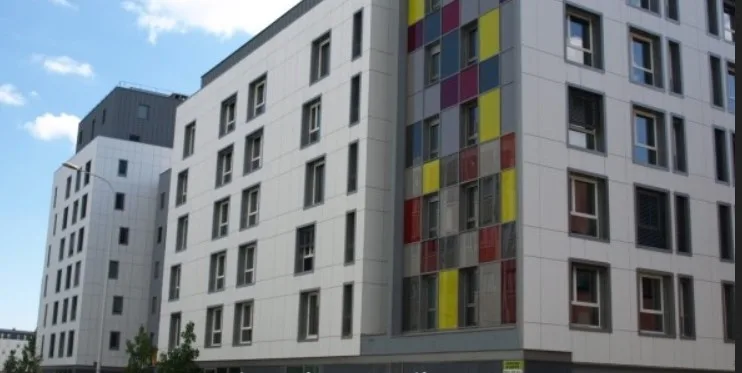 Q7 Campus une résidence étudiante exploitée par Logifac (OHLE) à Lyon, 