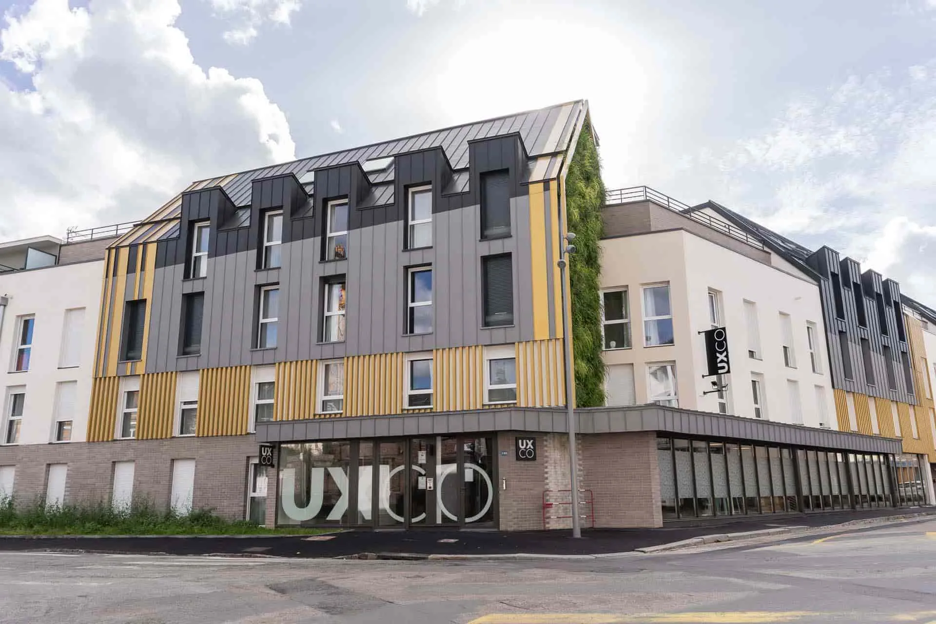 Valhalla une résidence étudiante exploitée par UXCO (Suitetudes) à Rouen, 