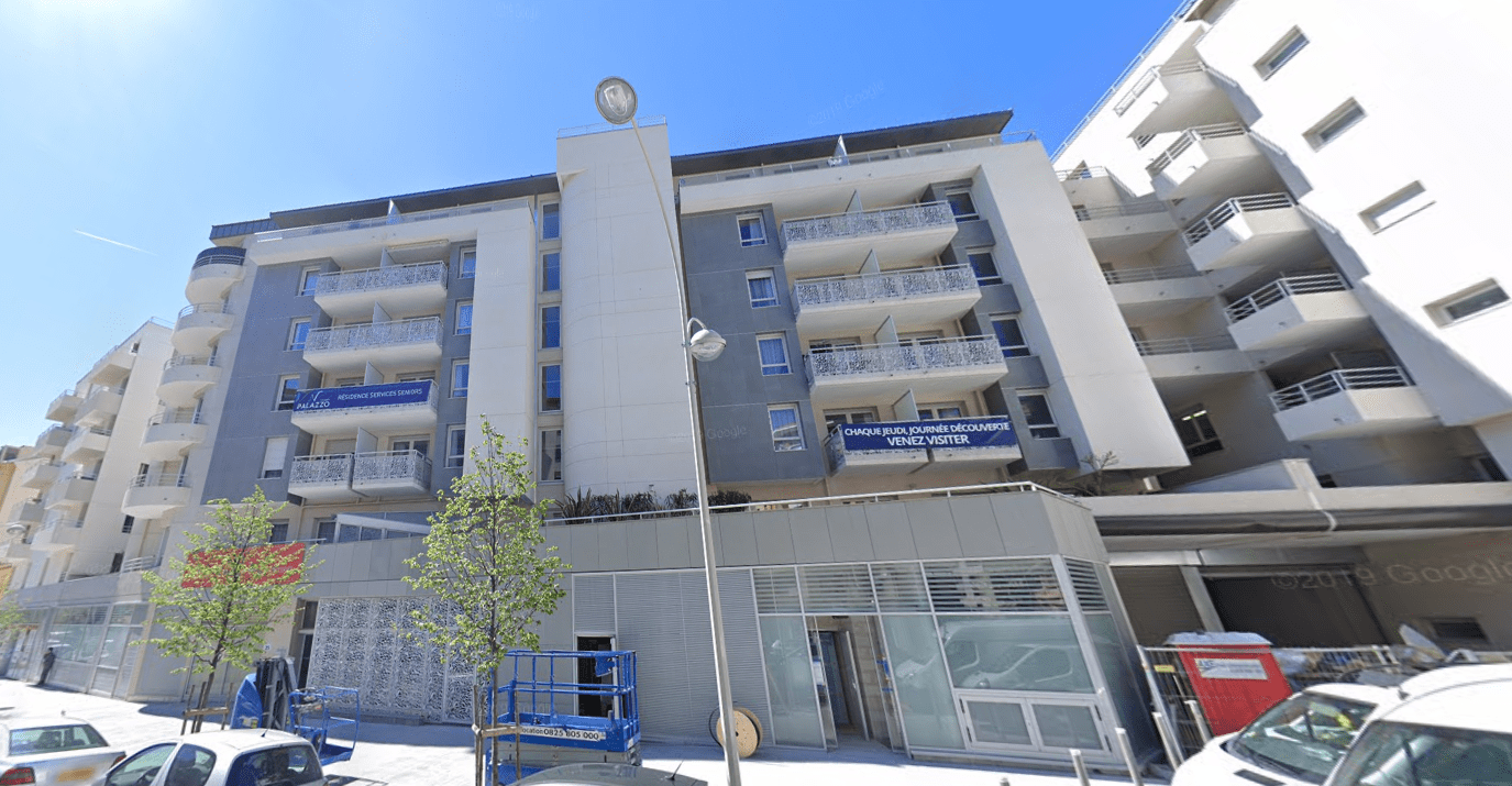 Victoria Palazzo une résidence seniors d'occasion exploitée par Les Girandières (Réside études) à Nice