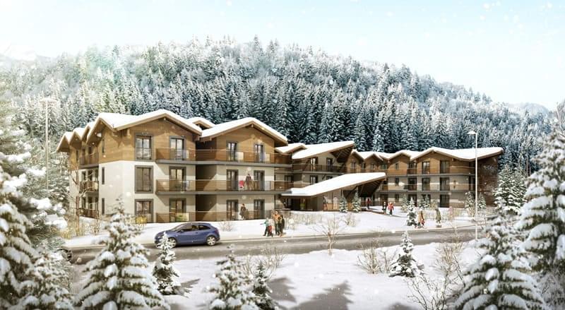 Isatis une résidence tourisme exploitée par Odalys Vacances à Chamonix