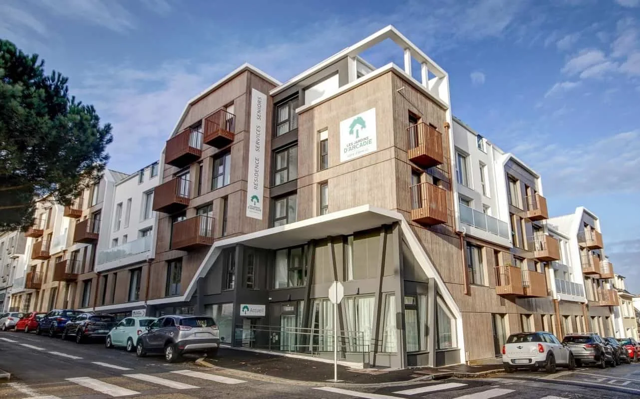 Les Jardins d'Arcadie Lorient une résidence seniors à la revente exploitée par Les Jardins Arcadie à Lorient