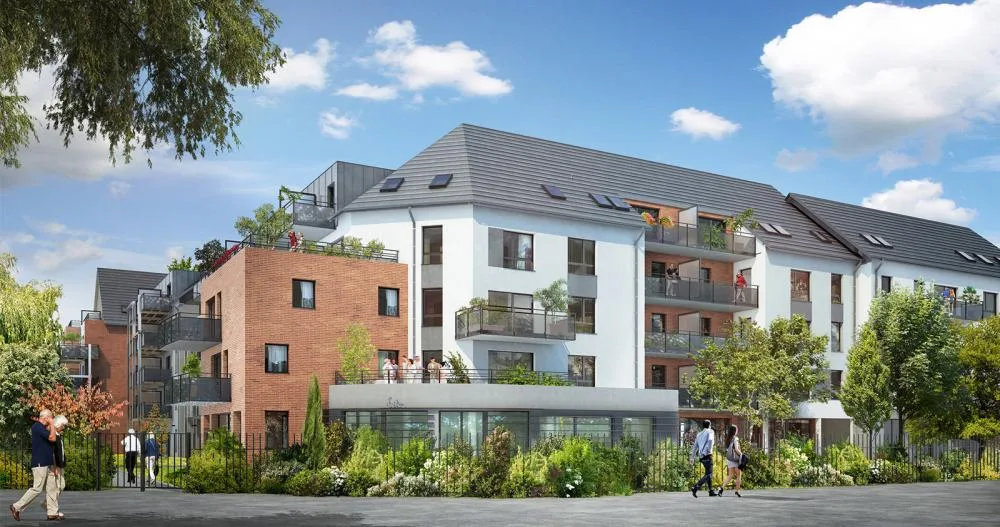 Le Clos des Moulins une résidence seniors à la revente exploitée par Ovelia à Colmar