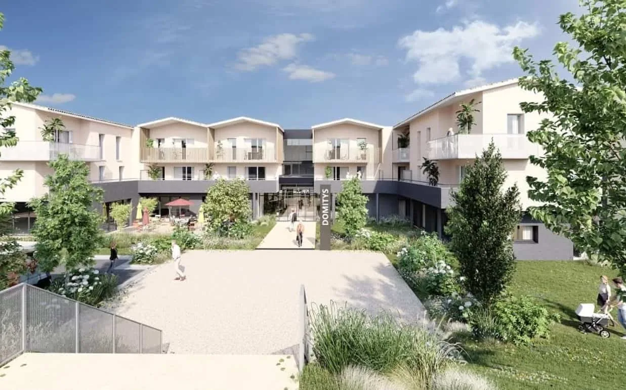 Les Ambres une résidence seniors à la revente exploitée par Domitys à Cognac