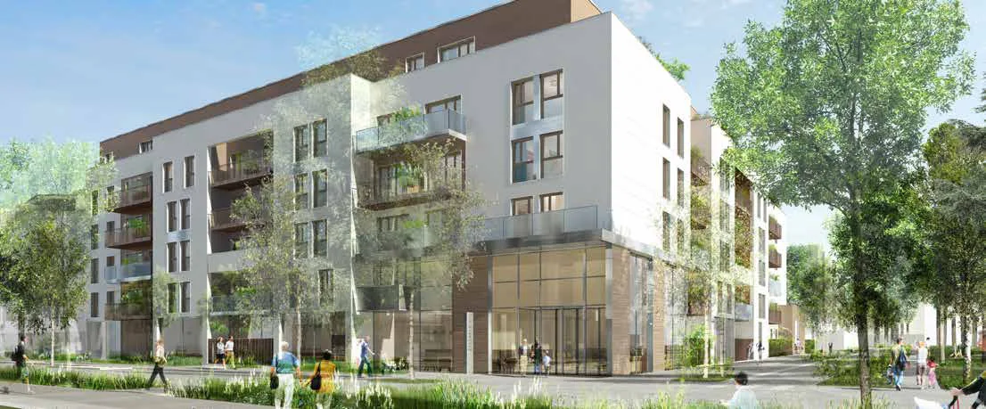 L'Aquarelle une résidence seniors à la revente exploitée par Domitys à Villepinte