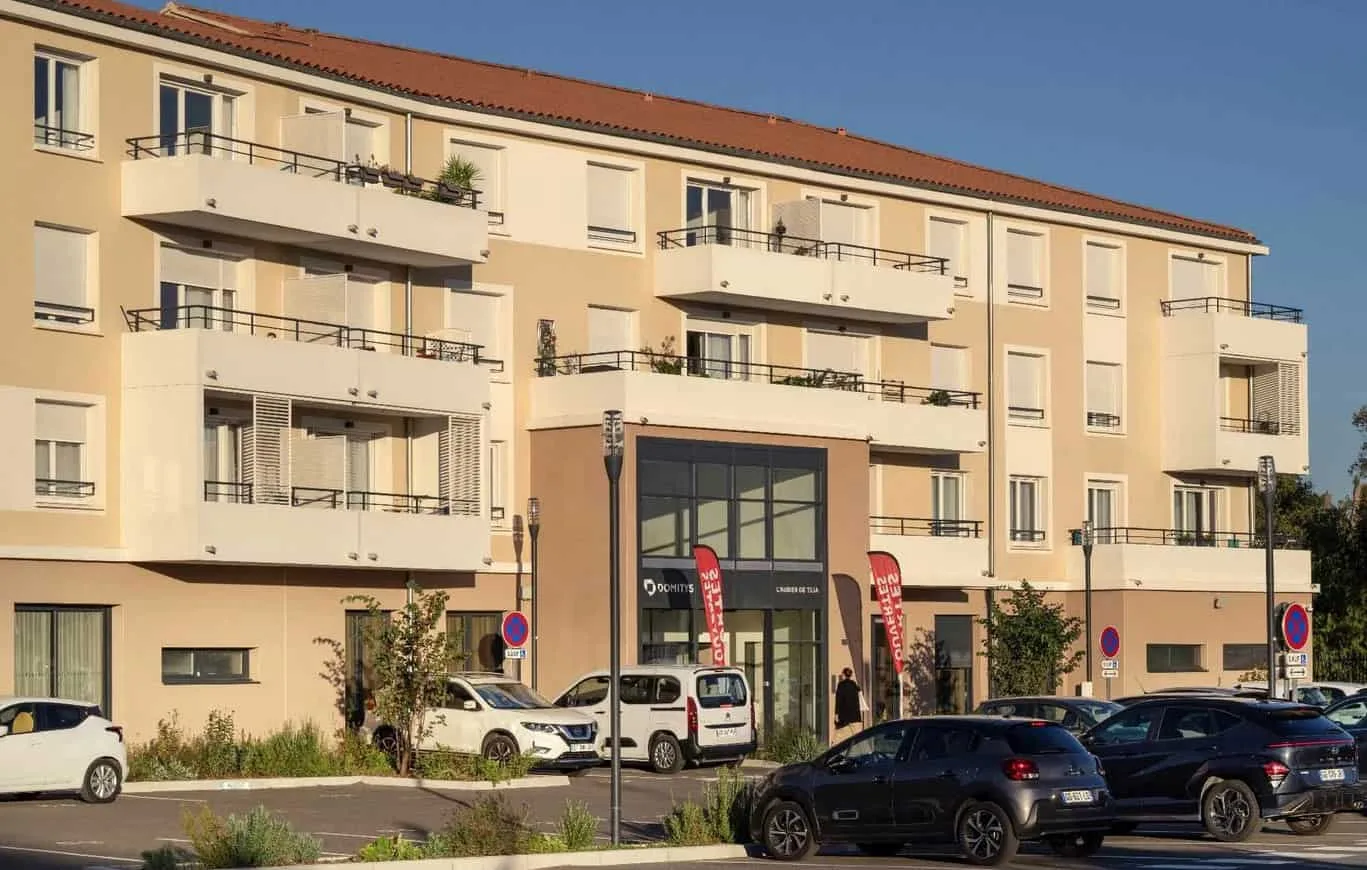 L'Aubier de Tilia une résidence seniors à la revente exploitée par Domitys à Châteaurenard