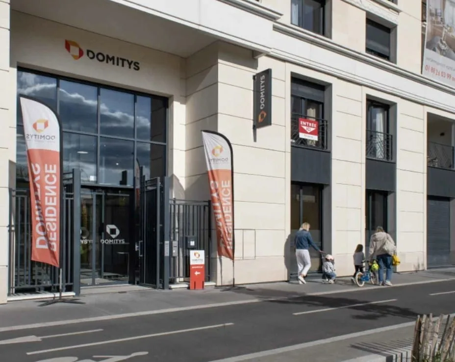 Le Béryl une résidence seniors à la revente exploitée par Domitys à Saint-Ouen-sur-Seine