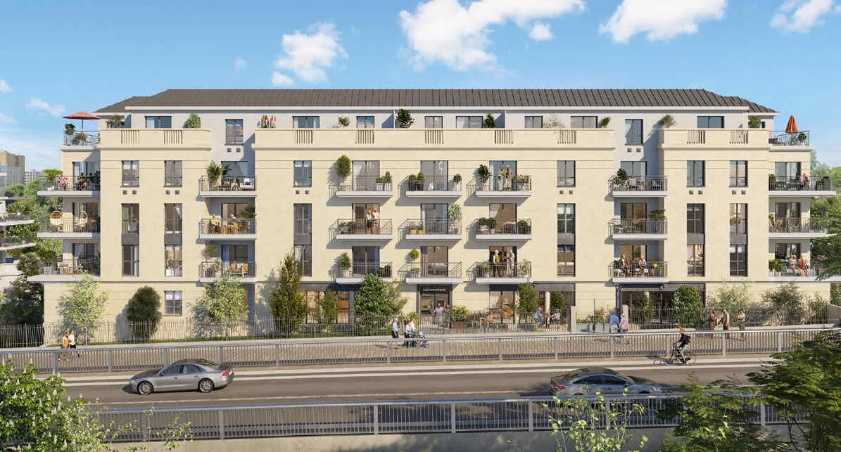 Les Canotiers une résidence seniors à la revente exploitée par Domitys à Argenteuil