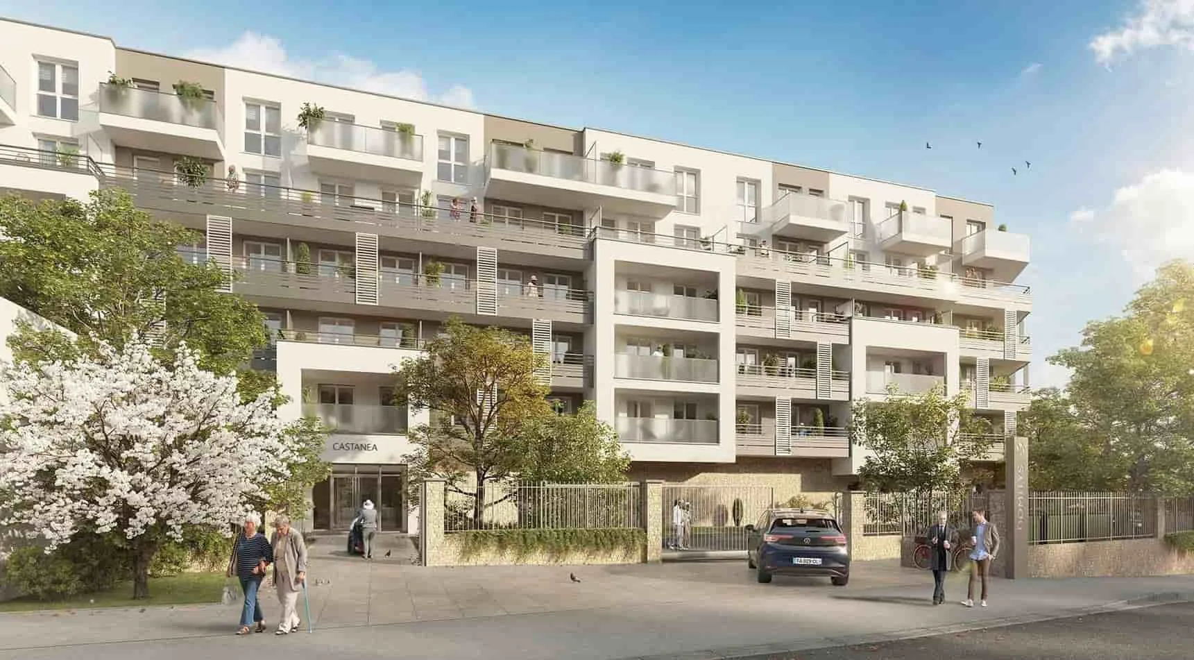 Castanea une résidence seniors à la revente exploitée par Domitys à Bouffémont