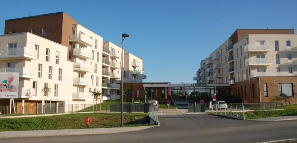 Le Critérium une résidence seniors à la revente exploitée par Domitys à Écouflant