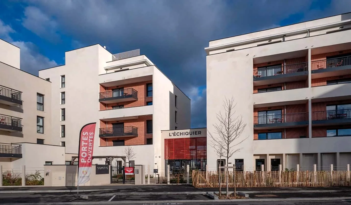 L'échiquier une résidence seniors à la revente exploitée par Domitys à Blois