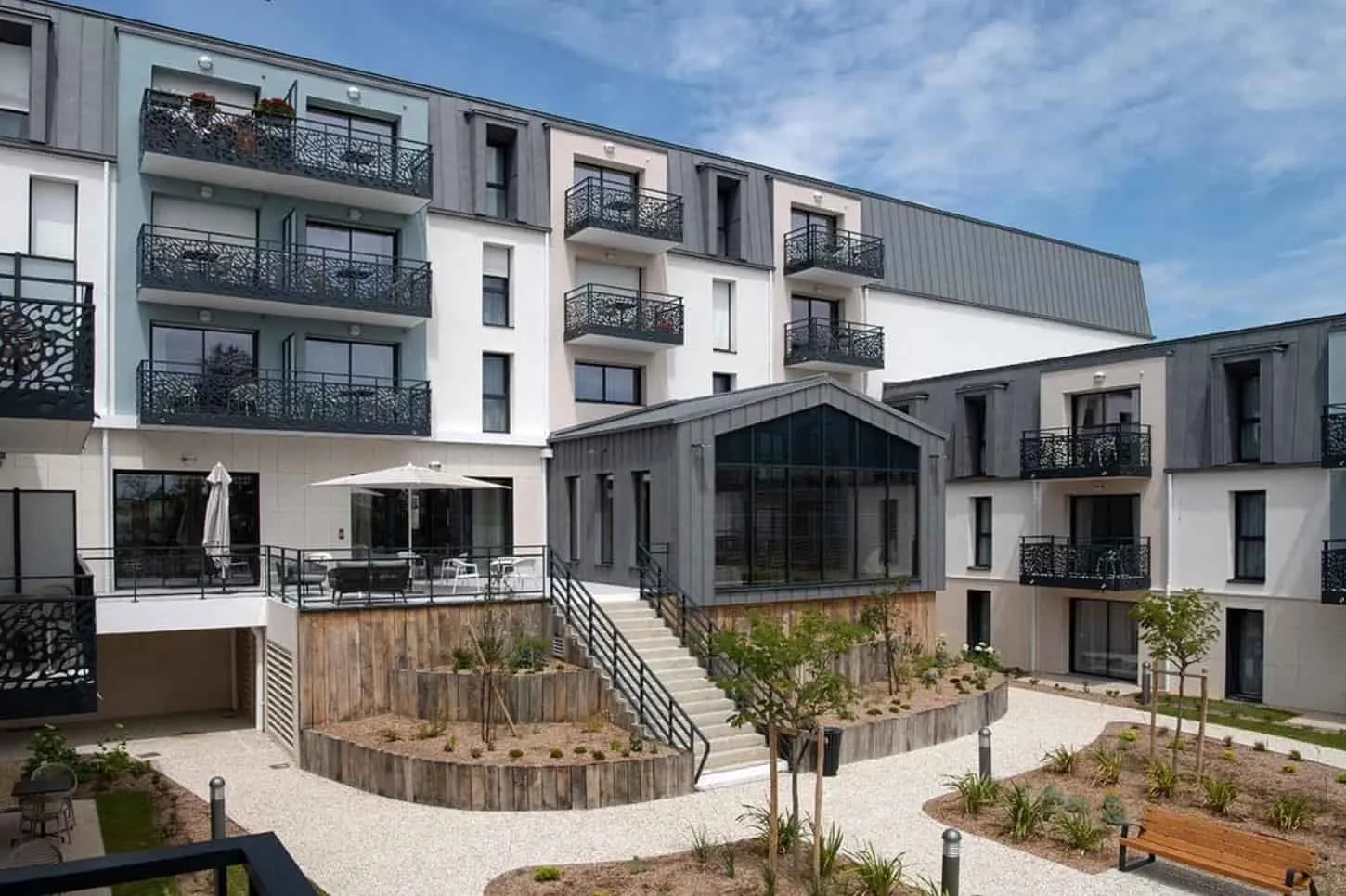 Les Frégates une résidence seniors à la revente exploitée par Domitys à Les Sables-d'Olonne