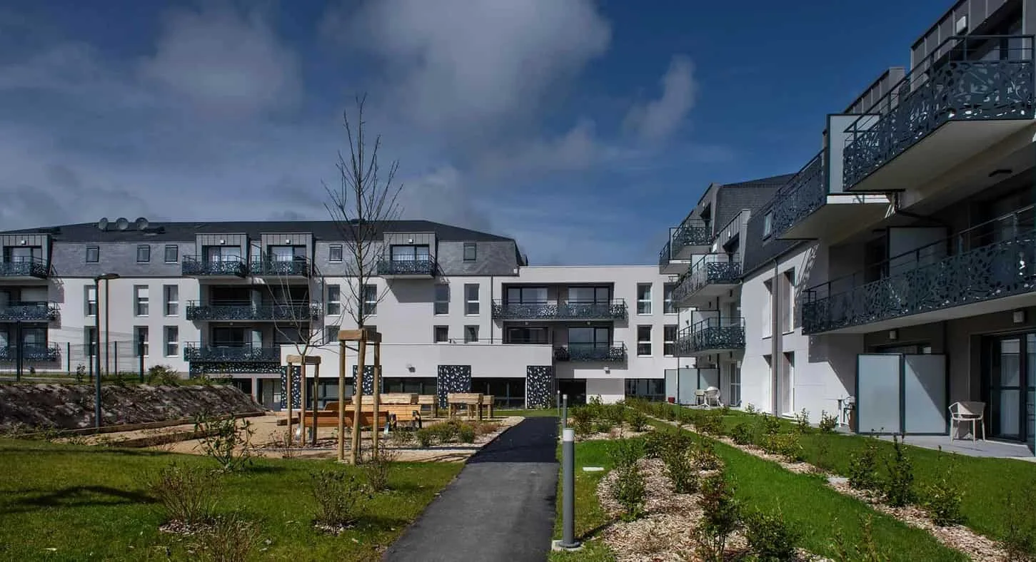 Les Gavottes une résidence seniors à la revente exploitée par Domitys à Quimper