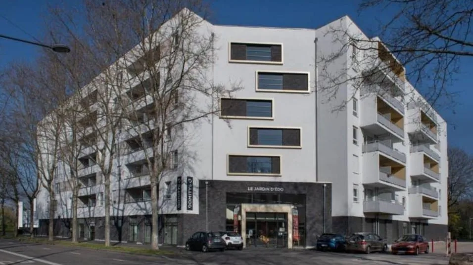 Le Jardin d'Edo une résidence seniors à la revente exploitée par Domitys à Mulhouse