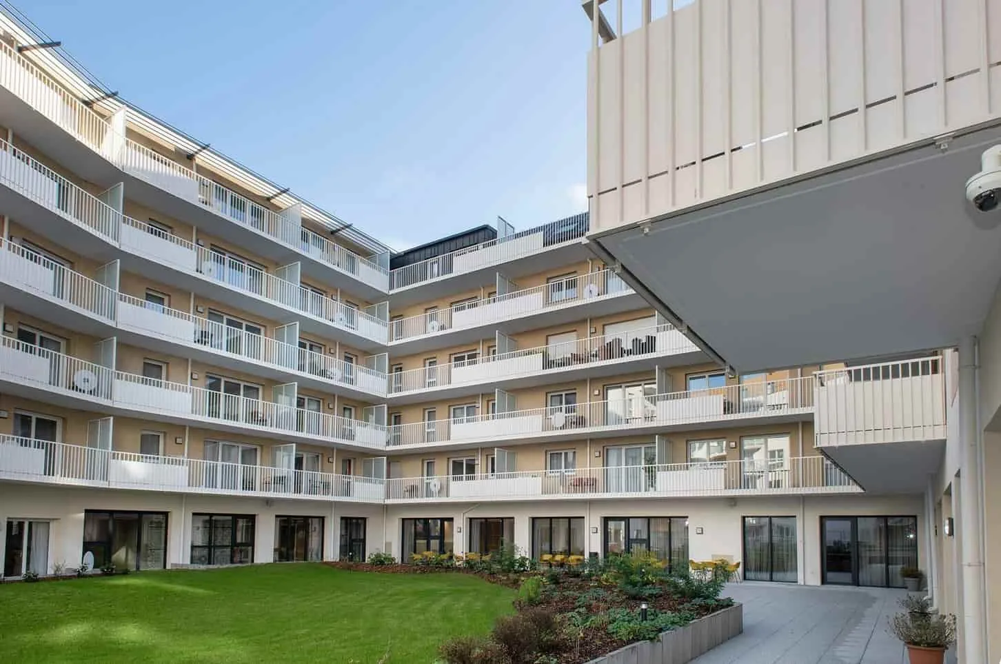 Les Mosaïques une résidence seniors à la revente exploitée par Domitys à Rouen