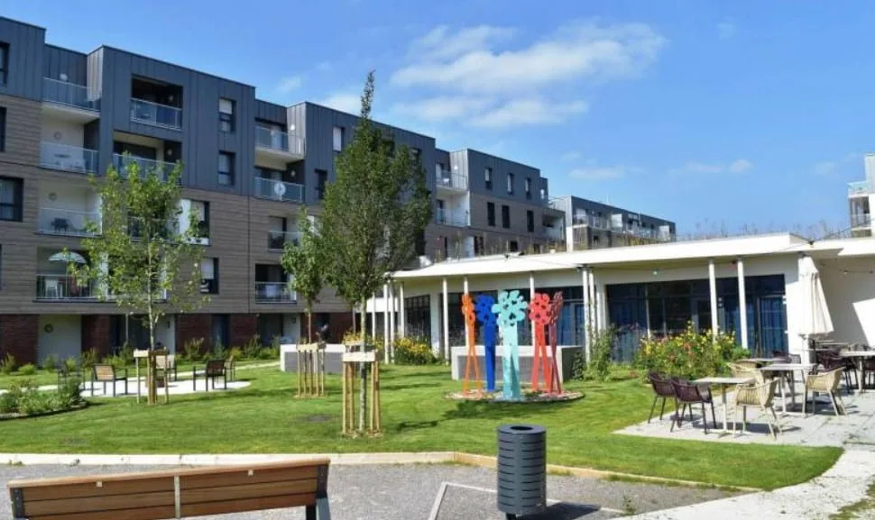 Le Moulin des Flandres une résidence seniors à la revente exploitée par Domitys à Lesquin