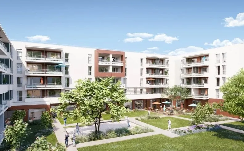 L'Ostal une résidence seniors neuve exploitée par Domitys à Alès