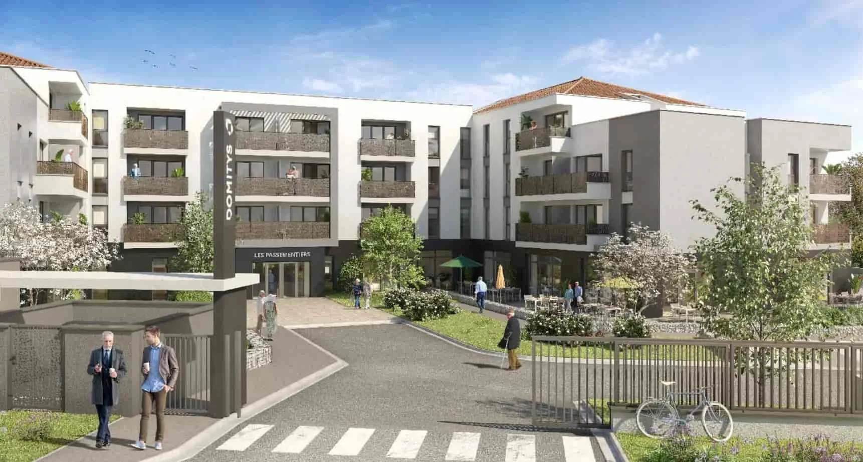 Les Passementiers une résidence seniors à la revente exploitée par Domitys à Villars