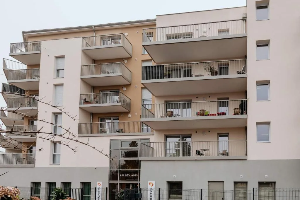 Les Séquanes une résidence seniors à la revente exploitée par Domitys à Chalon-sur-Saône