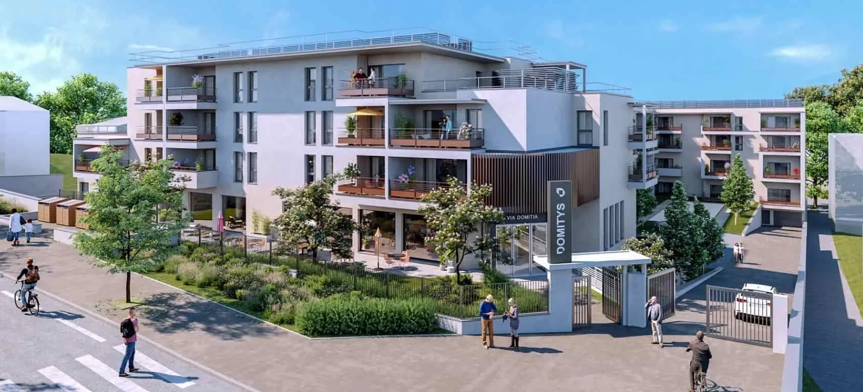 La Via Domitia une résidence seniors à la revente exploitée par Domitys à Gap