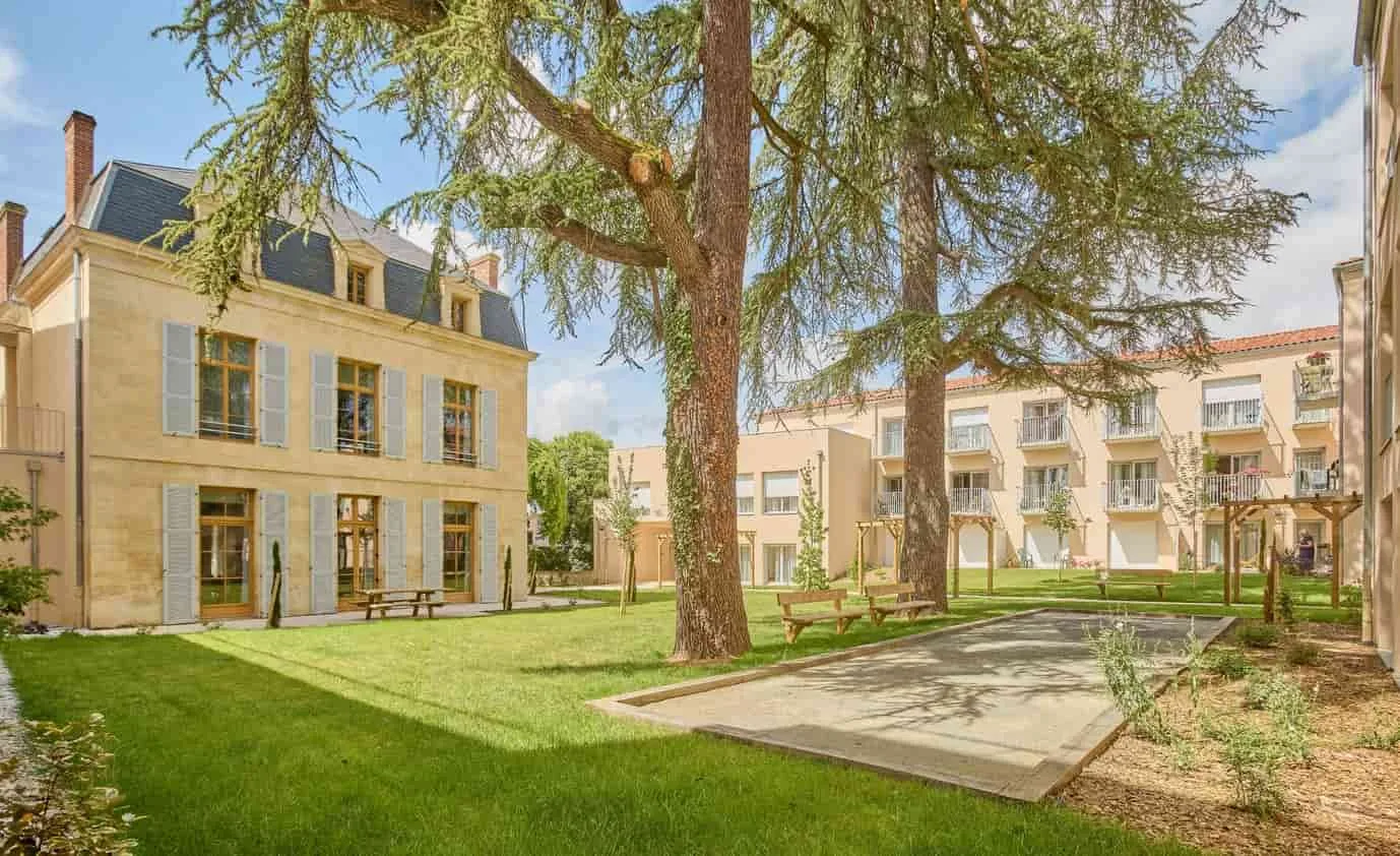 Les Jardins d'Arcadie de Bergerac une résidence seniors à la revente exploitée par Les Jardins Arcadie à Bergerac