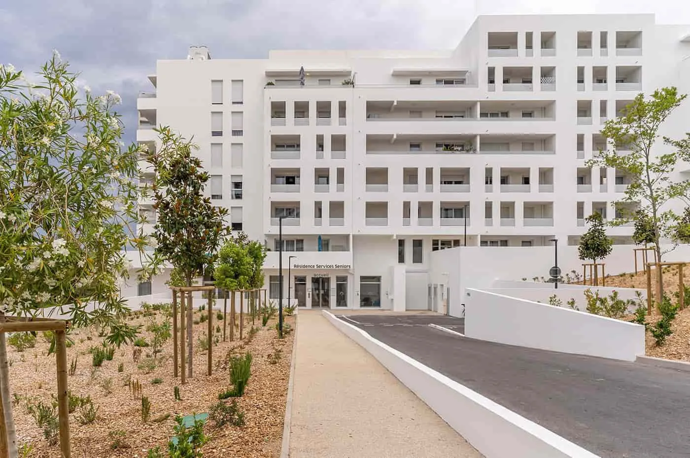 Les Jardins d'Arcadie Marseille 9 une résidence seniors à la revente exploitée par Les Jardins Arcadie à Marseille