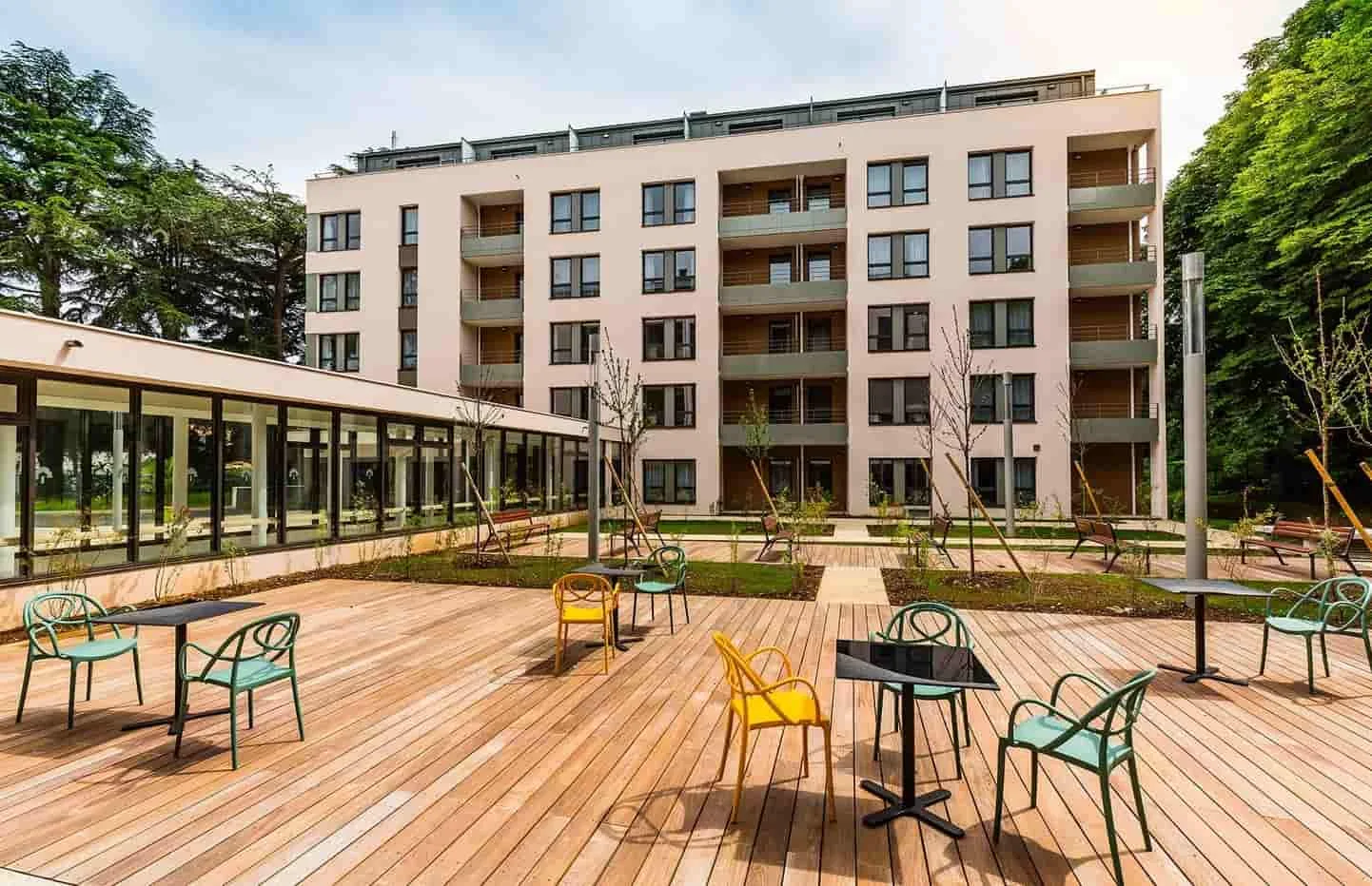 Les Jardins d'Arcadie de Villefranche-sur-Saône une résidence seniors à la revente exploitée par Les Jardins Arcadie à Villefranche-sur-Saône