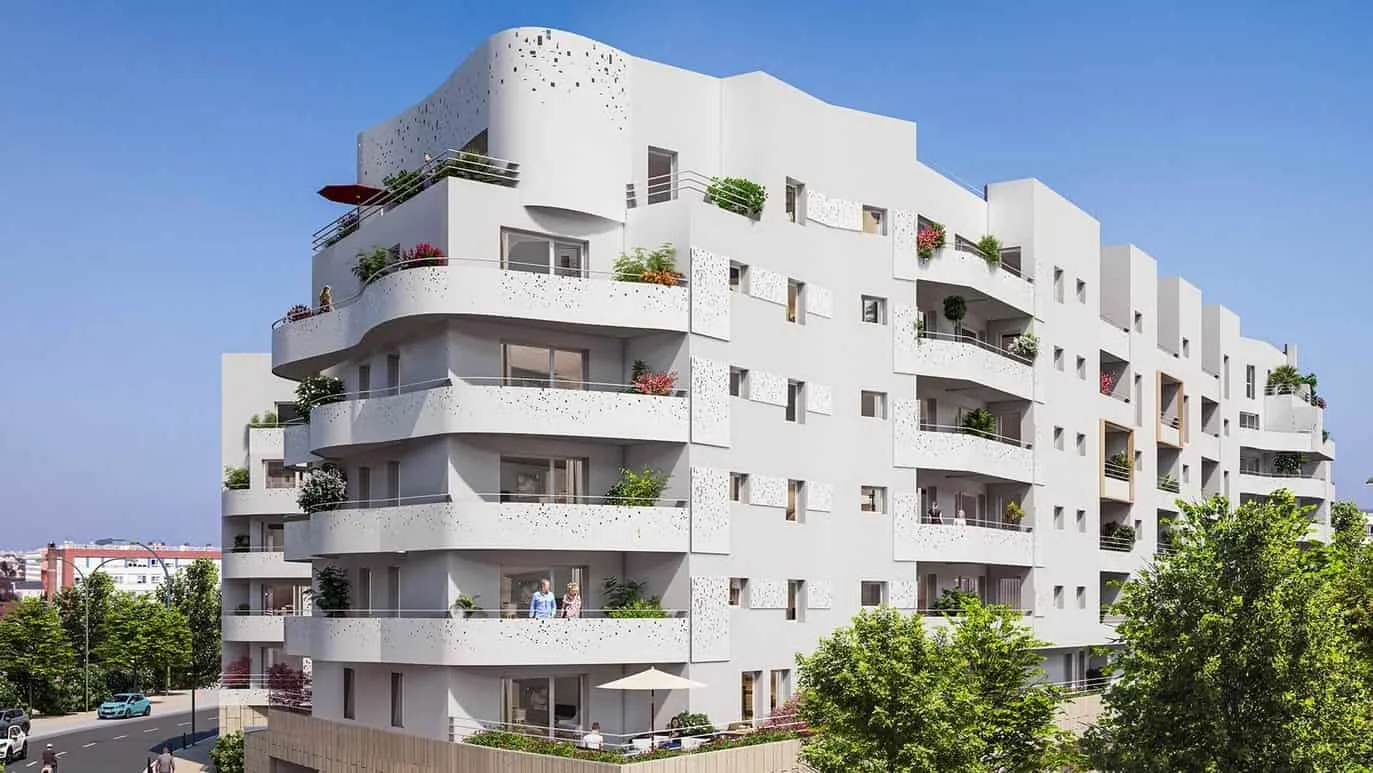 Promenade Rousseau une résidence seniors à la revente exploitée par Cogedim à Bezons