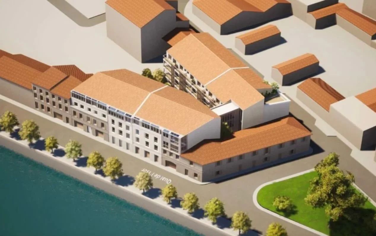 Les Jardins de Eutrope une résidence seniors à la revente exploitée par Stella à Saintes