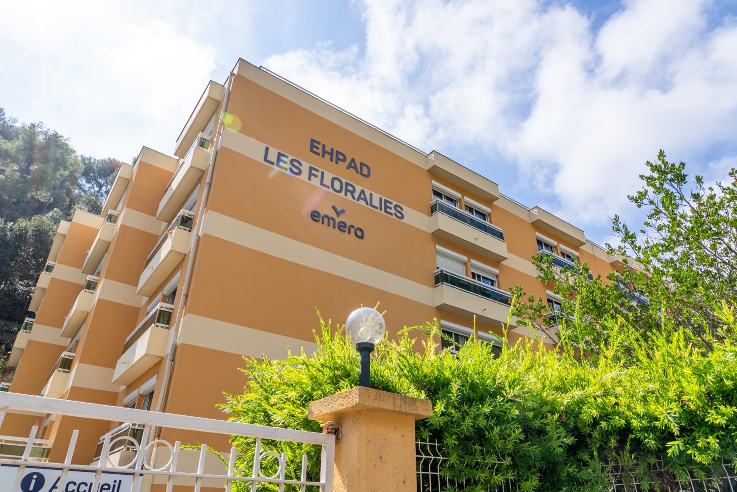 Les Floralies un Ehpad exploité par Emera à Nice