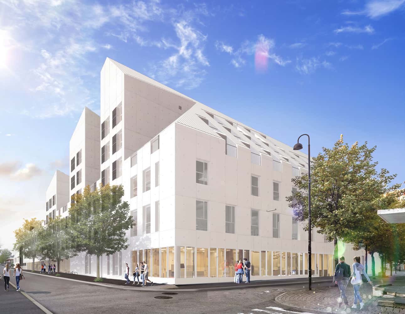 Campus Galène une résidence étudiante exploitée par Artemisia Gestion à Bordeaux, 