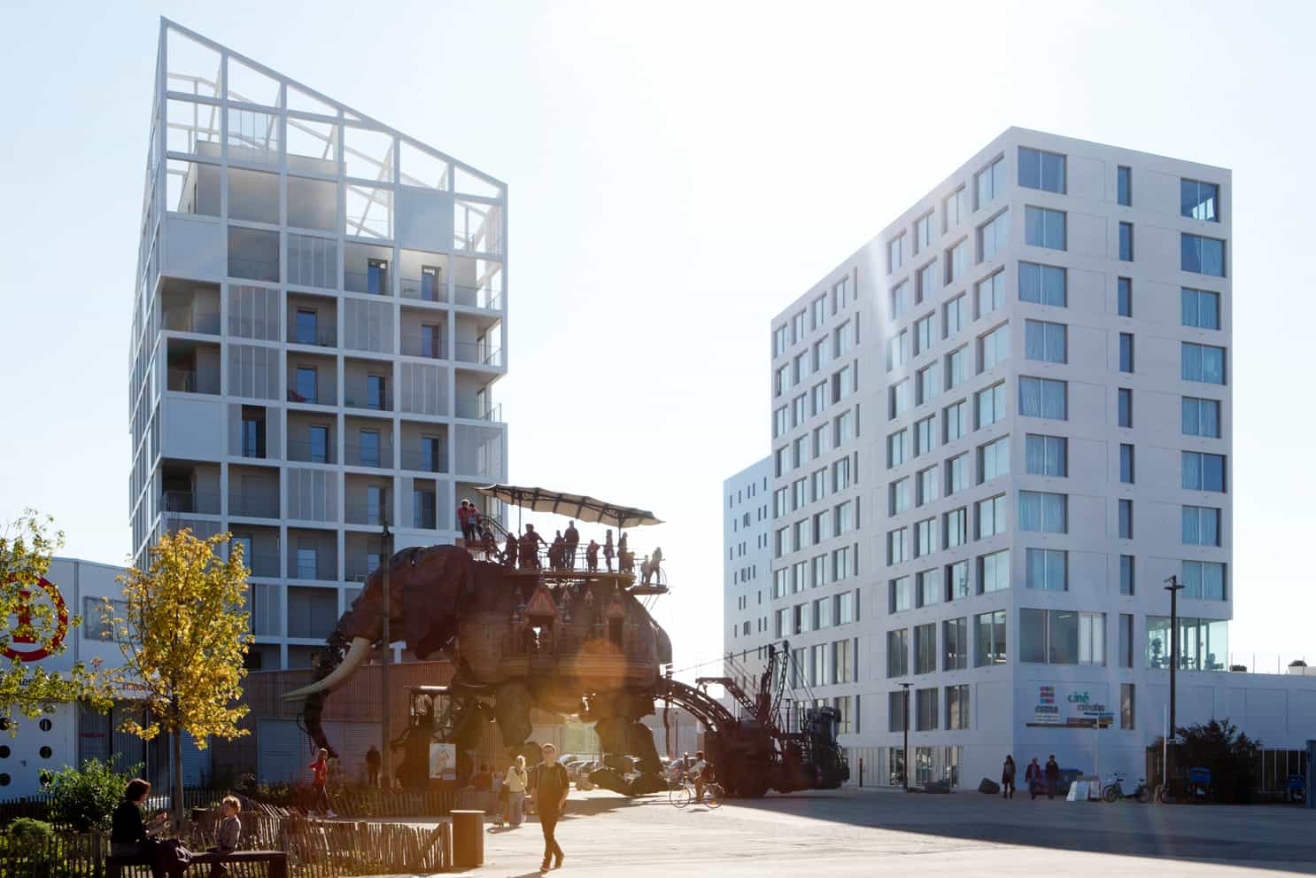 Île de Nantes une résidence étudiante exploitée par Artemisia Gestion à Nantes, 