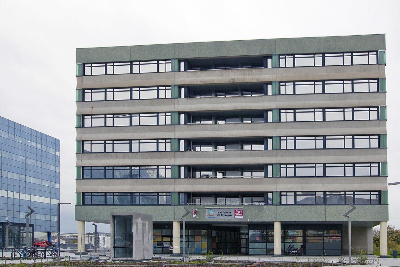 Les Estudines Rennes Gare une résidence étudiante exploitée par Réside Etudes à Rennes, Adresse précise à confirmer auprès de Réside Etudes.