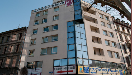 Européennes une résidence étudiante exploitée par Les Estudines (Réside études) à Strasbourg, 