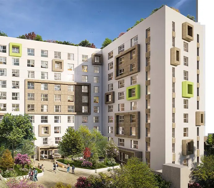 Stud'Avenue une résidence étudiante exploitée par Sergic à La Valette-du-Var, Adresse précise à confirmer auprès de Sergic.