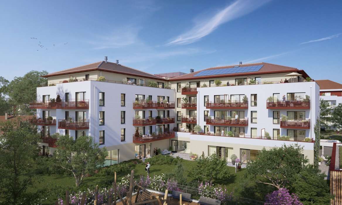 Maison Bianca une résidence seniors à la revente exploitée par Ovelia à Sciez