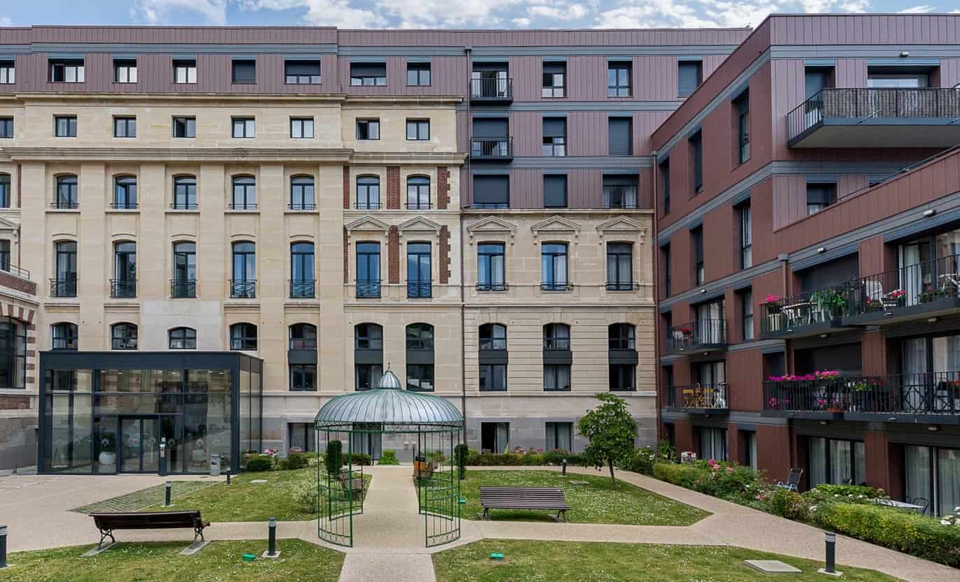 Les Jardins d'Arcadie du Havre Coty une résidence seniors à la revente exploitée par Les Jardins Arcadie à Le Havre