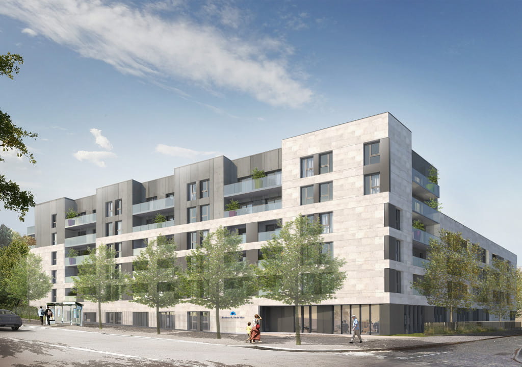 Les Jardins d'Arcadie de Reims une résidence seniors à la revente exploitée par Les Jardins Arcadie à Reims