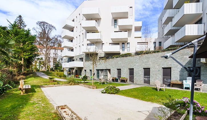 Les Templitudes Bihotza une résidence seniors à la revente exploitée par DomusVi à Bayonne